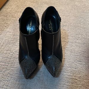 Saint laurent bootie with studs